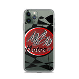 burnin tires iphone case