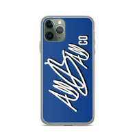abc blue iphone case