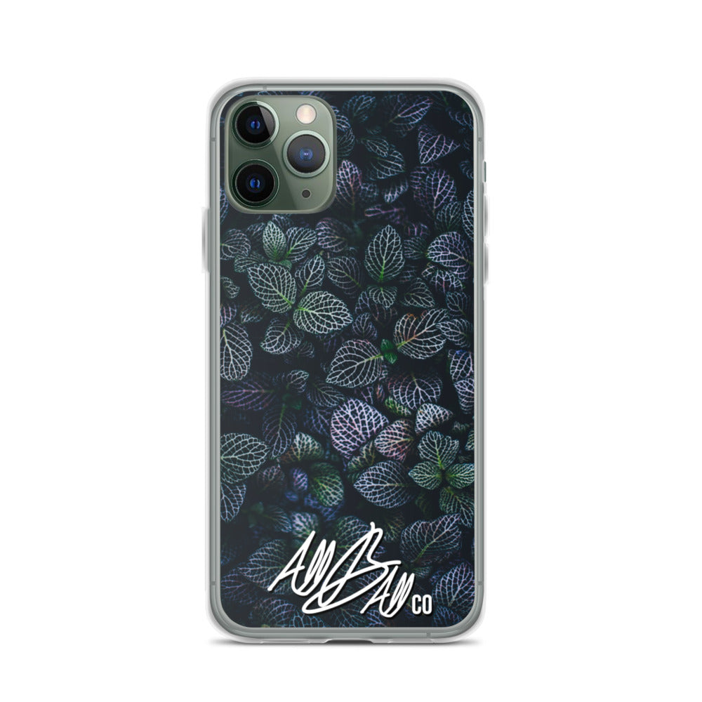 abc purple leaf iphone case