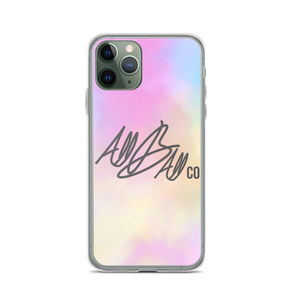 abc cotton candy iphone case