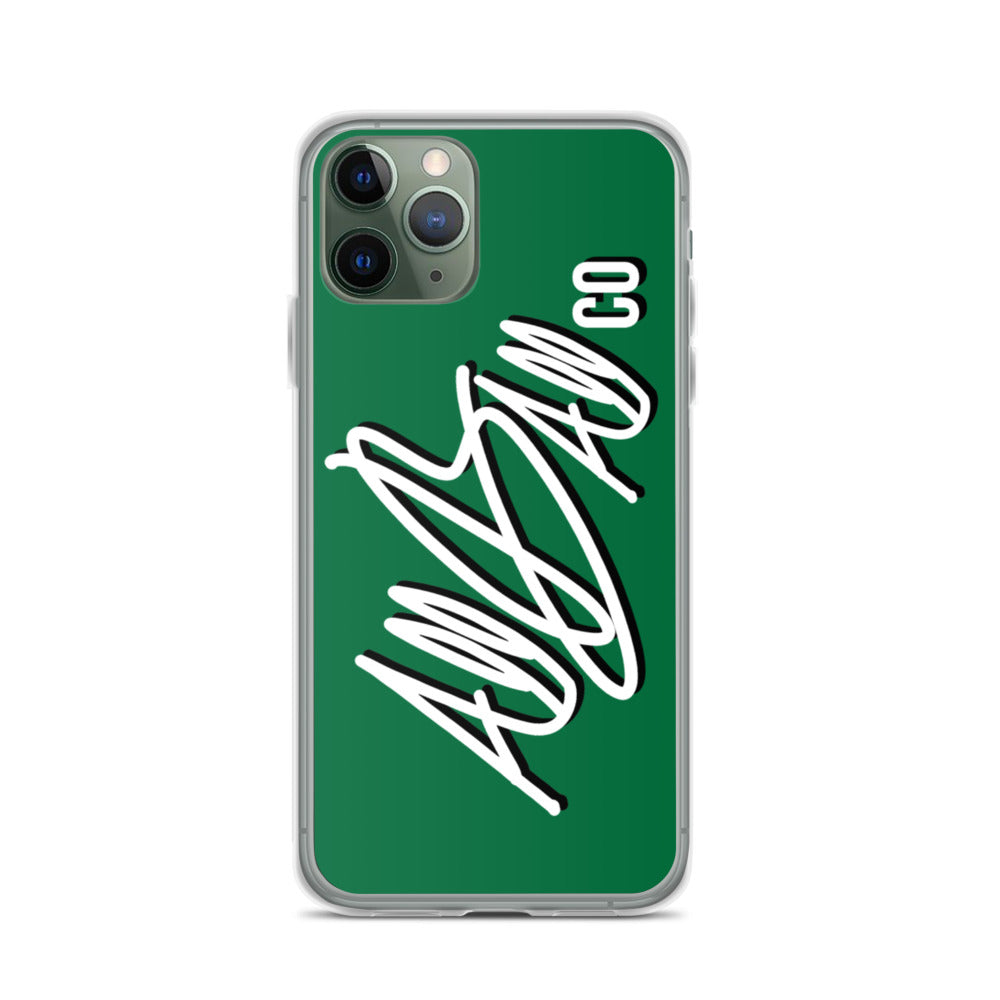 abc classic iphone case 'green'