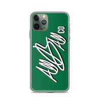 abc classic iphone case 'green'