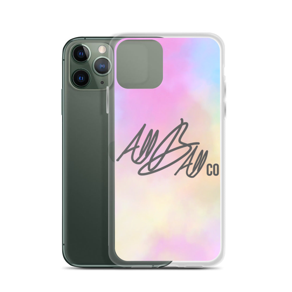 abc cotton candy iphone case