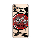 burnin tires iphone case