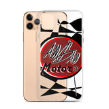 burnin tires iphone case