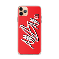 abc classic iphone case 'red'