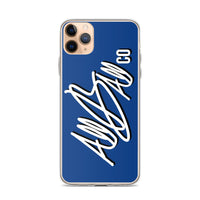 abc blue iphone case