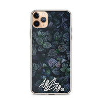 abc purple leaf iphone case