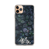 abc purple leaf iphone case