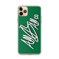 abc classic iphone case 'green'