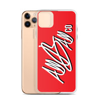 abc classic iphone case 'red'