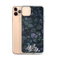 abc purple leaf iphone case