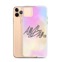 abc cotton candy iphone case