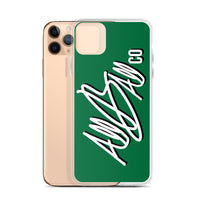 abc classic iphone case 'green'