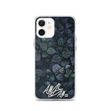 abc purple leaf iphone case