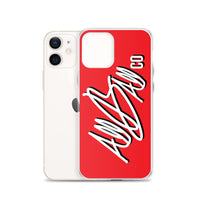 abc classic iphone case 'red'