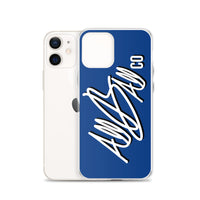 abc blue iphone case