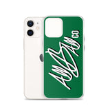 abc classic iphone case 'green'