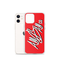 abc classic iphone case 'red'