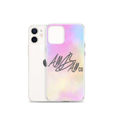 abc cotton candy iphone case