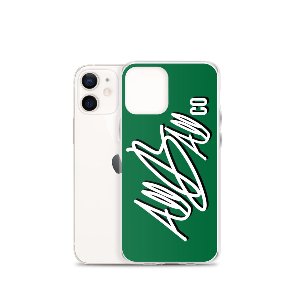 abc classic iphone case 'green'