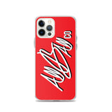 abc classic iphone case 'red'