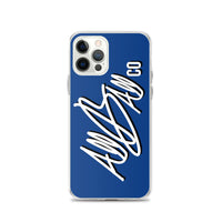 abc blue iphone case