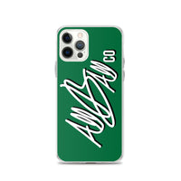 abc classic iphone case 'green'