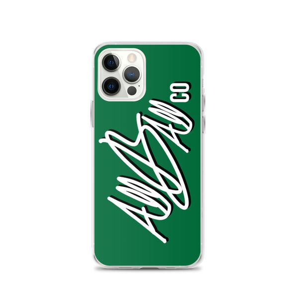 abc classic iphone case 'green'