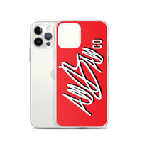 abc classic iphone case 'red'