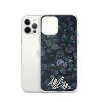 abc purple leaf iphone case
