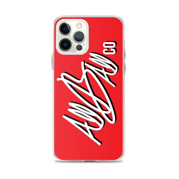 abc classic iphone case 'red'