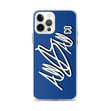 abc blue iphone case