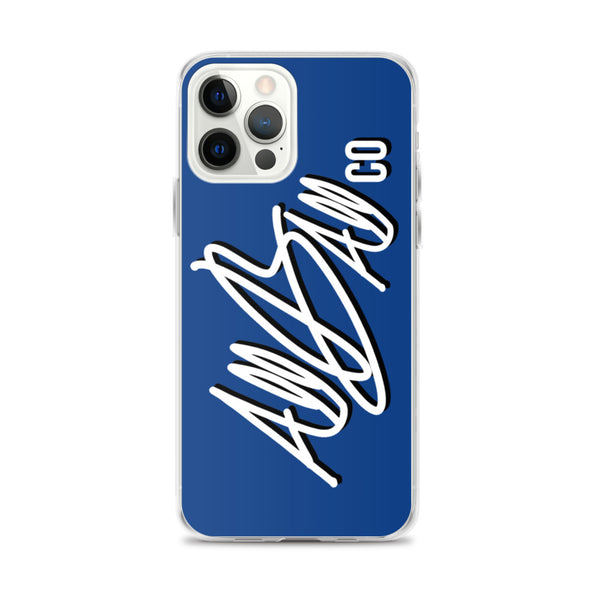 abc blue iphone case