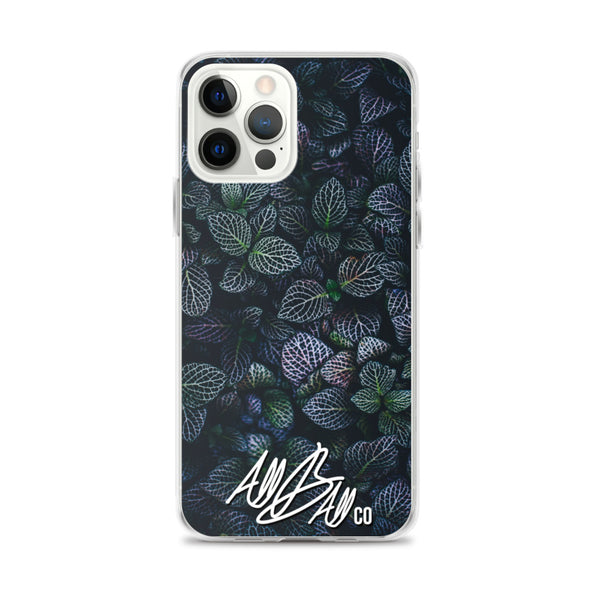 abc purple leaf iphone case