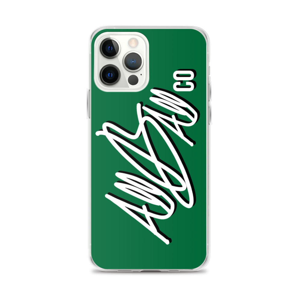 abc classic iphone case 'green'