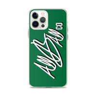 abc classic iphone case 'green'