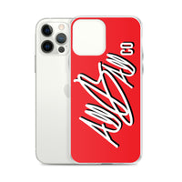 abc classic iphone case 'red'