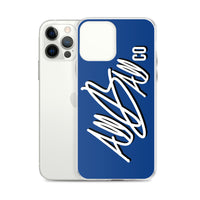 abc blue iphone case