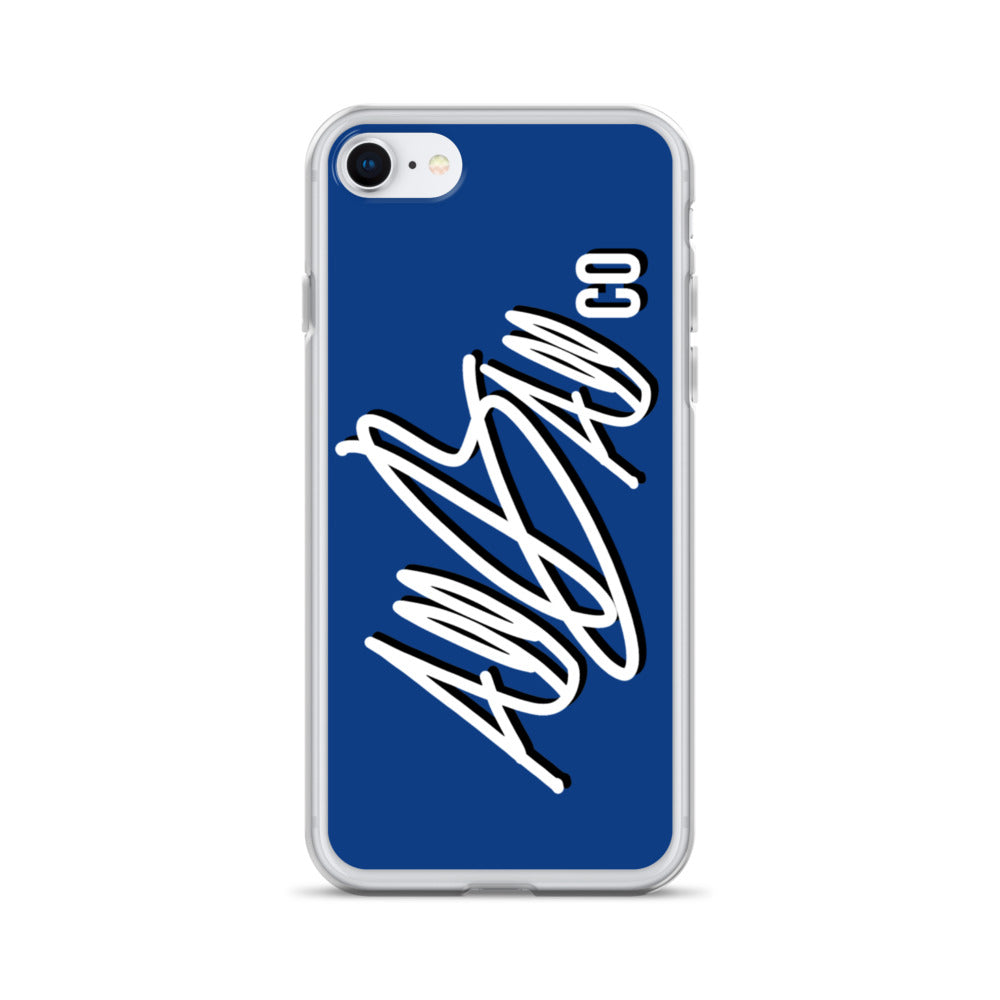 abc blue iphone case