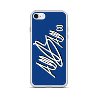 abc blue iphone case