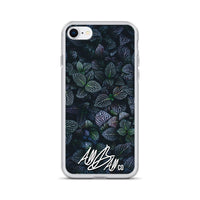 abc purple leaf iphone case