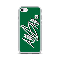 abc classic iphone case 'green'