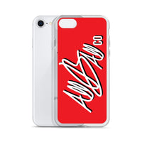 abc classic iphone case 'red'