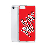 abc classic iphone case 'red'