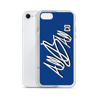 abc blue iphone case