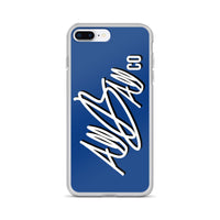 abc blue iphone case