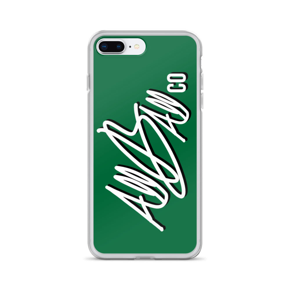 abc classic iphone case 'green'
