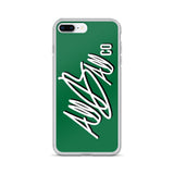 abc classic iphone case 'green'