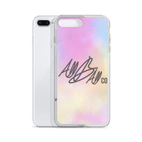 abc cotton candy iphone case